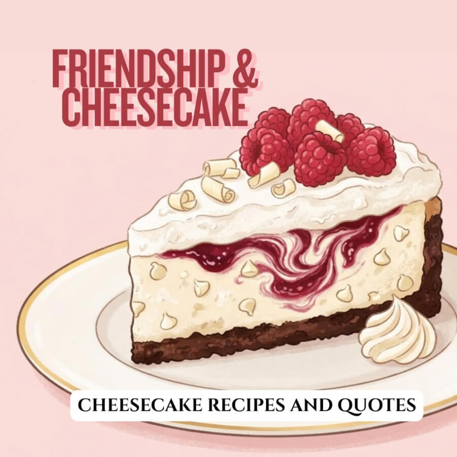 Friendship & Cheesecake: Cheesecake Recipes And Quotes Friendship & Cheesecake: Cheesecake Recipes And Quotes