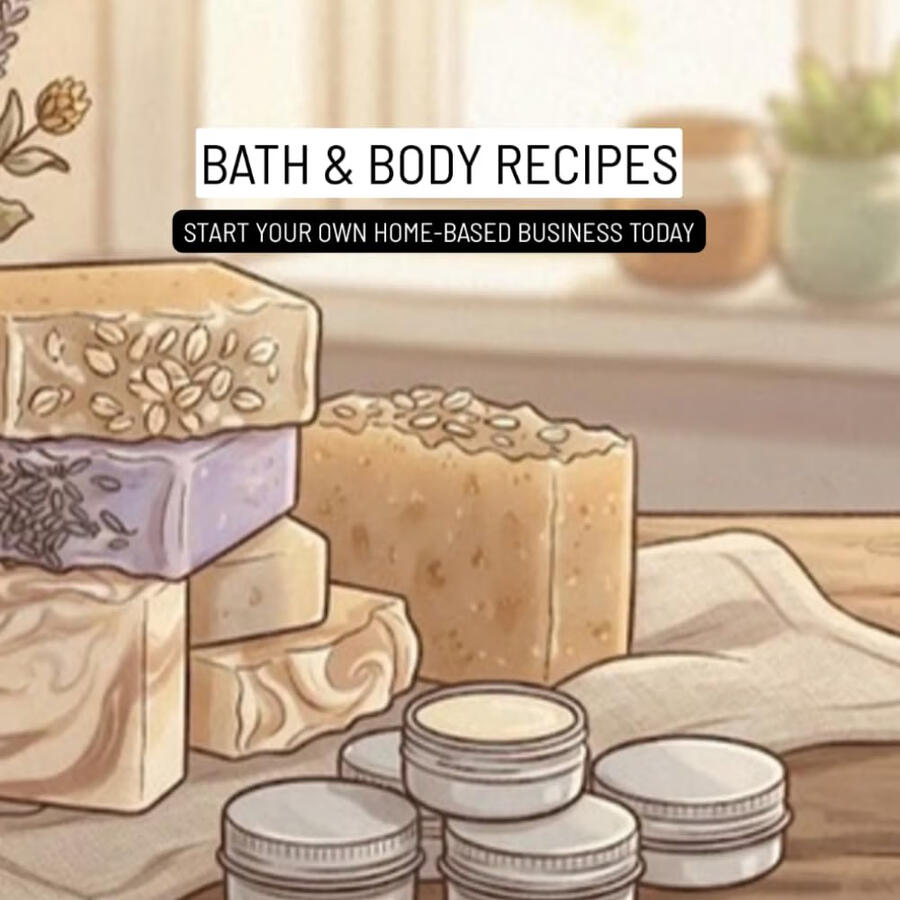Bath & Body Recipes: Start Your Own Home-Based Business Today Bath & Body Recipes: Start Your Own Home-Based Business Today