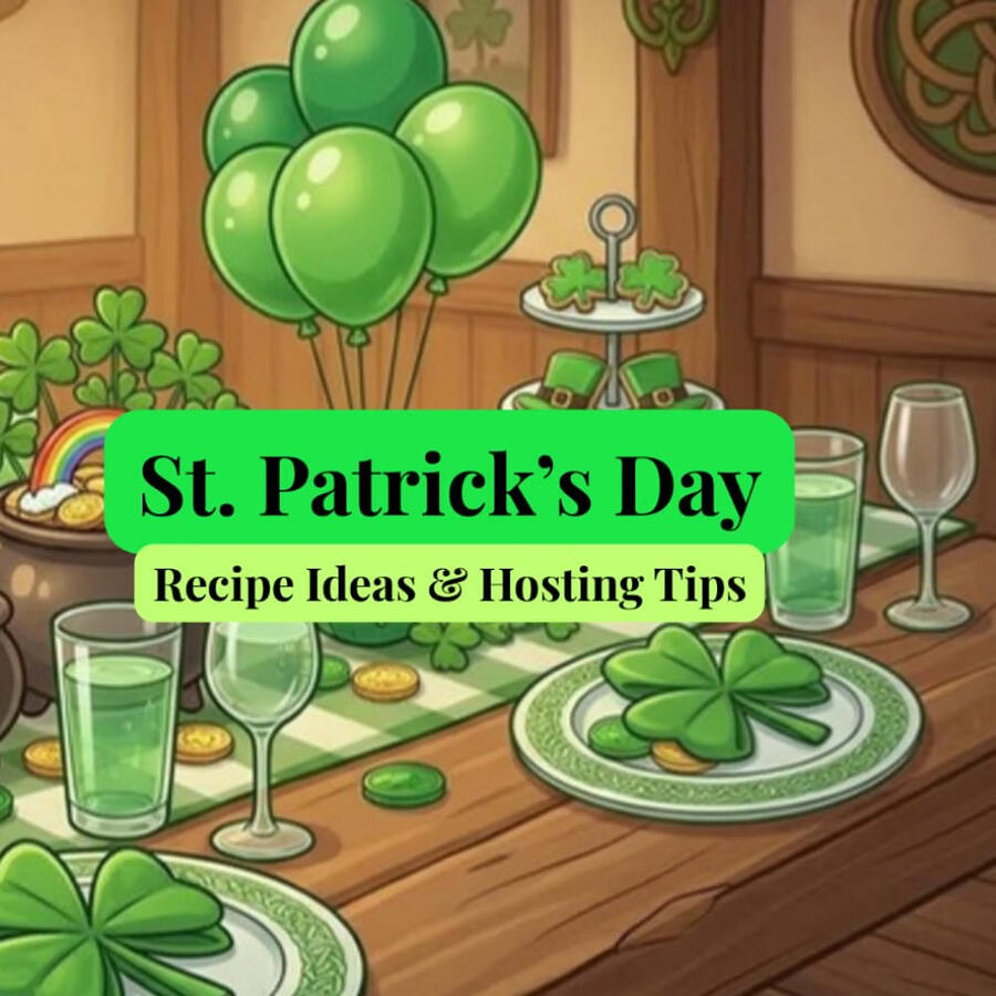 St. Patrick's Day - Recipe Ideas & Hosting Tips St. Patrick's Day - Recipe Ideas & Hosting Tips