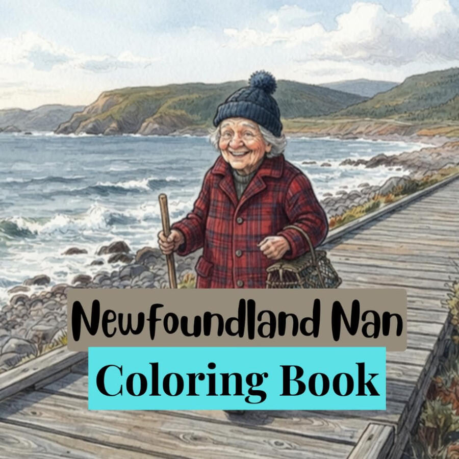 Newfoundland Nan Coloring Book: #2 Newfoundland Nan Coloring Book: #2