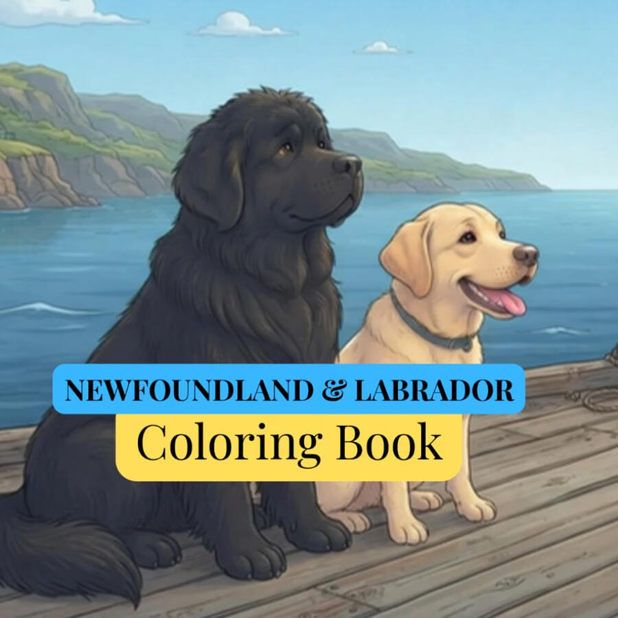 Newfoundland And Labrador - A Friendship: Coloring Book Newfoundland And Labrador - A Friendship: Coloring Book