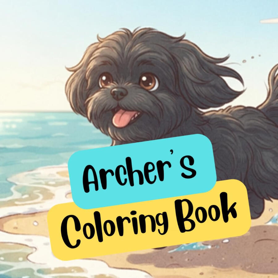 Archer's Greatest Adventure's Coloring Book