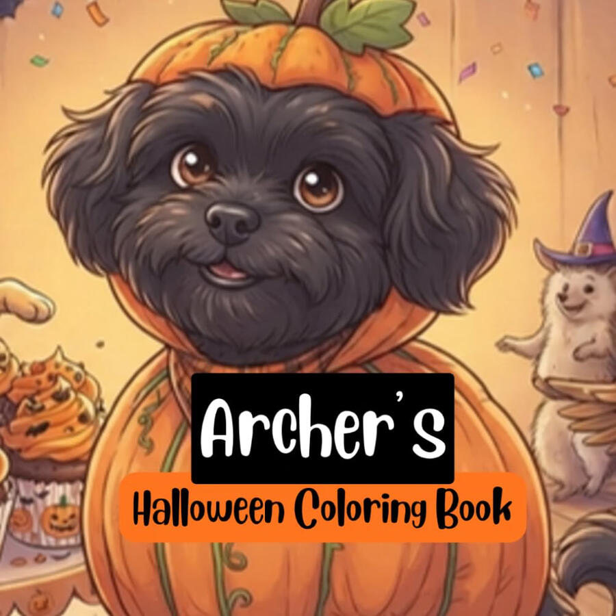 Archer's Halloween Coloring Book