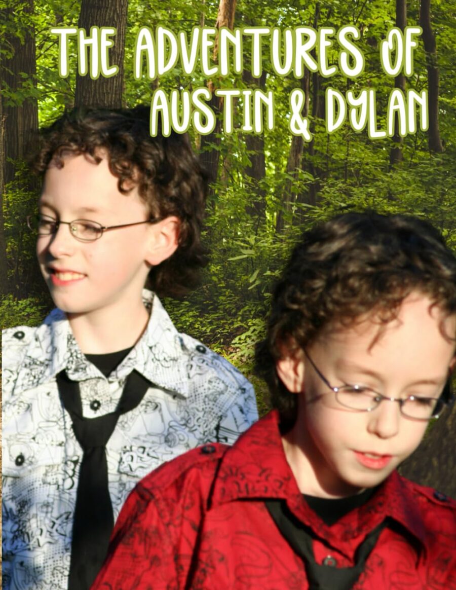 The Adventures Of Austin And Dylan: Interactive Book, Read Along And Color